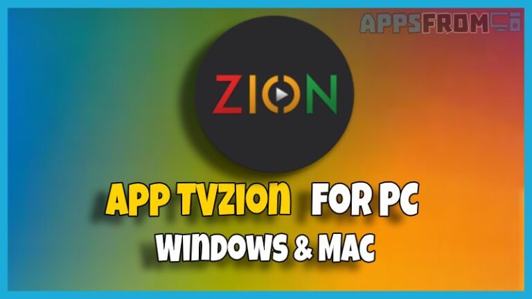 install TVzion for pc windows